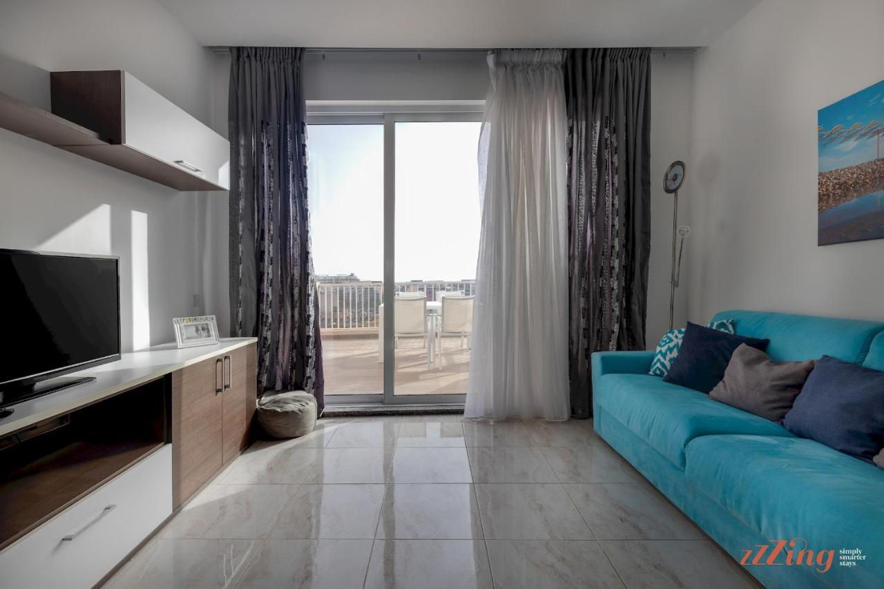 세인트폴스베이 Sunny Penthouse Wterrace And Open Views 아파트 외부 사진
